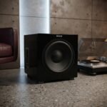 Sanouss High-Performance Powered Subwoofer with Front-Firing Long-Throw Driver and High-Gloss Black Finish - Image 2